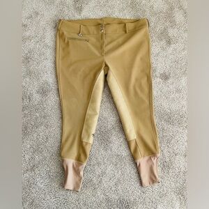 Bradley Breeches by Smartpak Full Seat Women's Tan Khaki Size 42